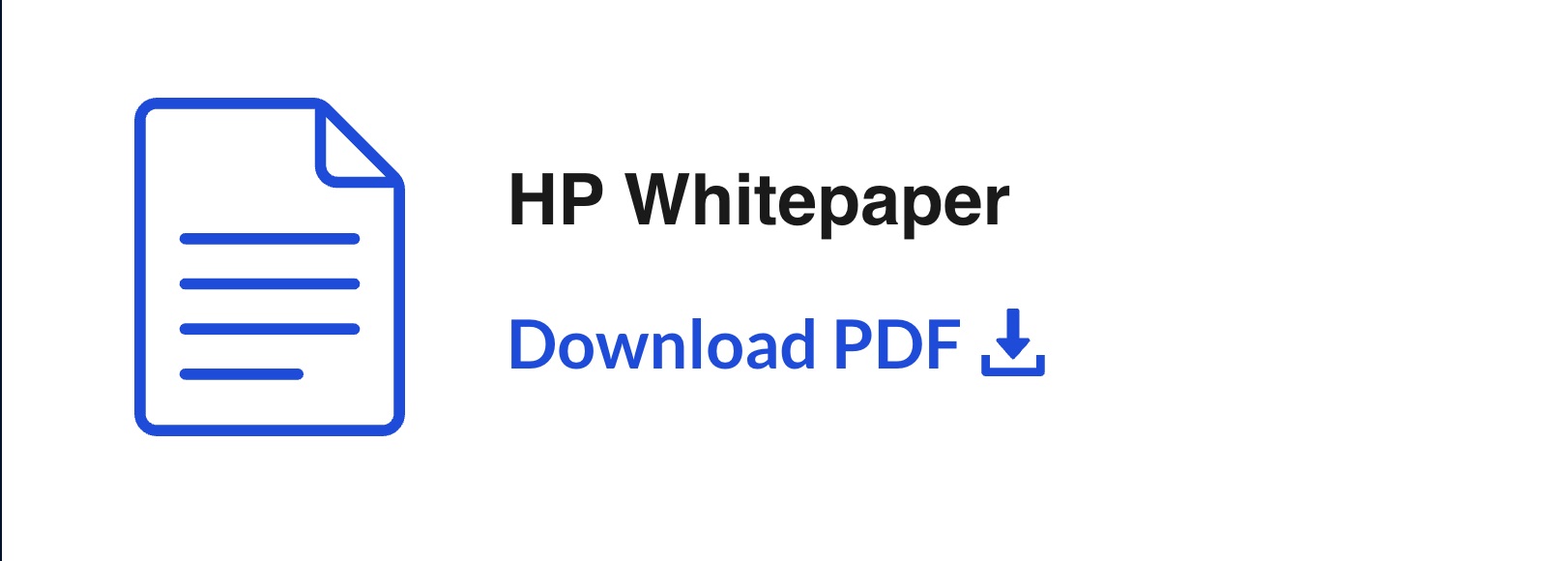 HP Whitepaper Download